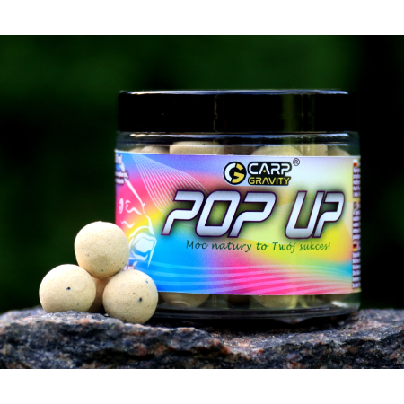 Kulka Pop Up FLUO WHITE STRAWBERRY 15mm słoik 200ml